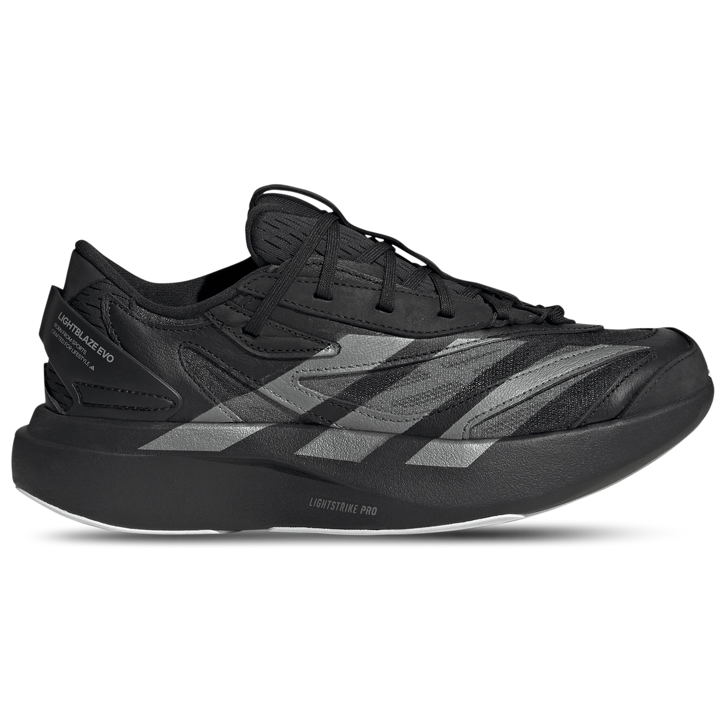 adidas Lightblaze Evo SL - Women's - Core Black/Iron Met/Footwear White