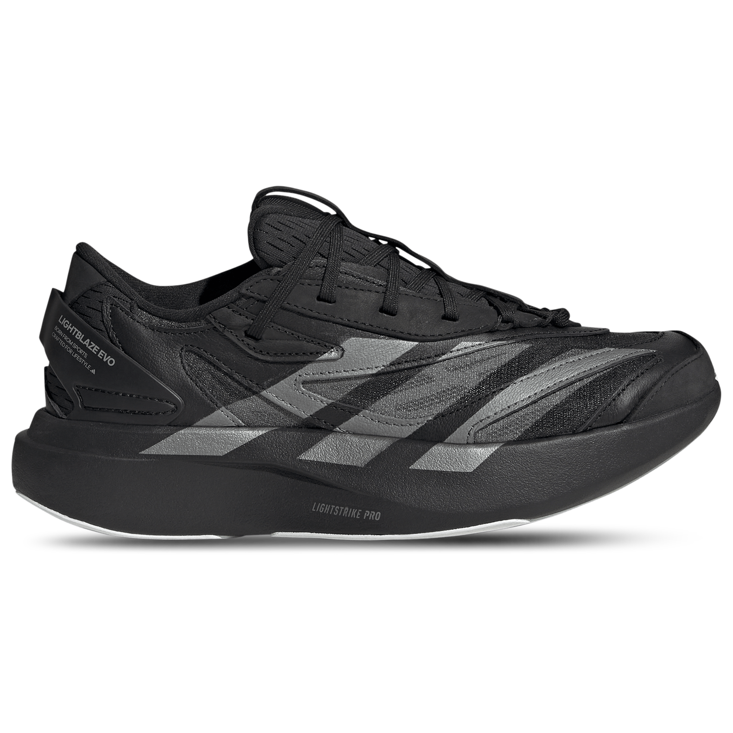 adidas Lightblaze Evo SL - Women's - Core Black/Iron Met/Footwear White