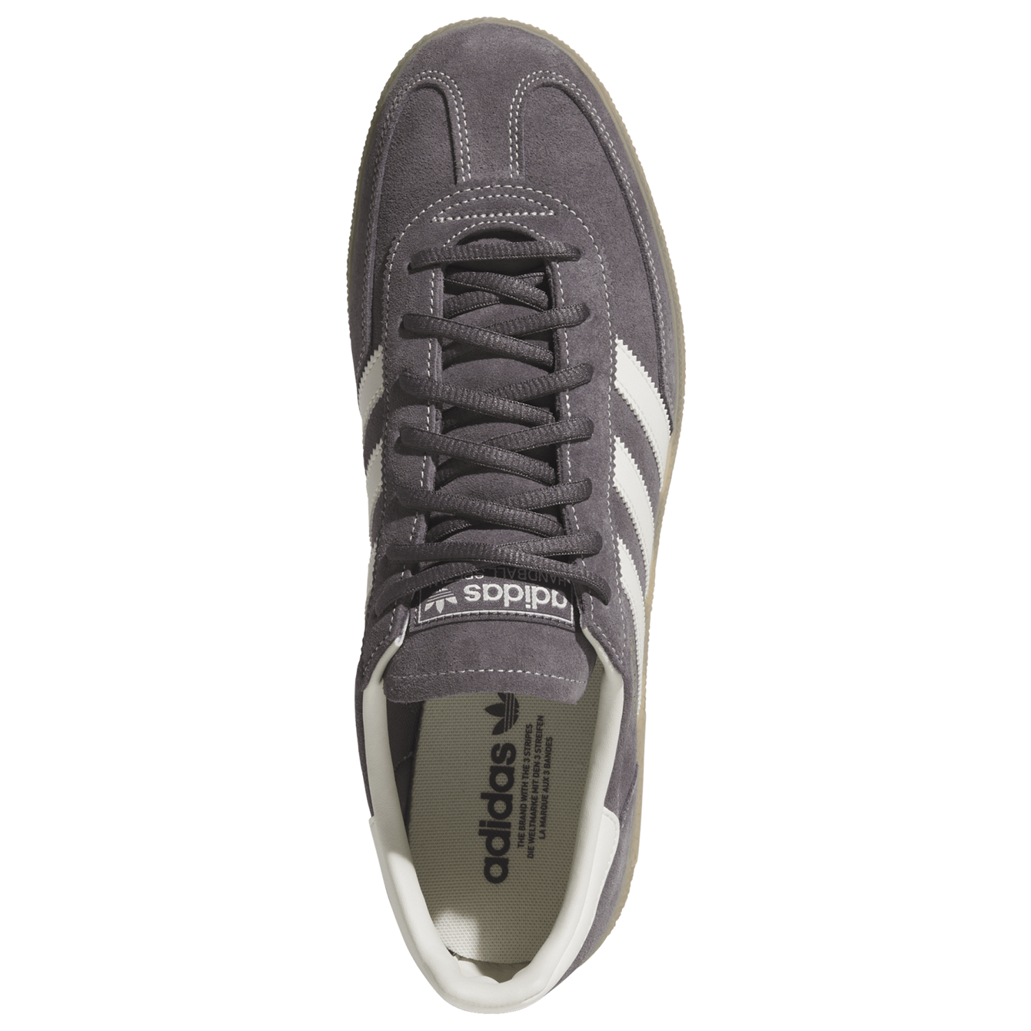 adidas Originals Handball Spezial - Men's - Grey Strata/Gum/Off White