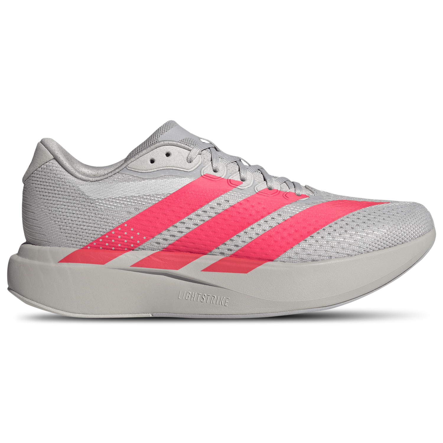 adidas Duramo Speed 2 - Men's - Grey/Lucid Red/Halo Silver