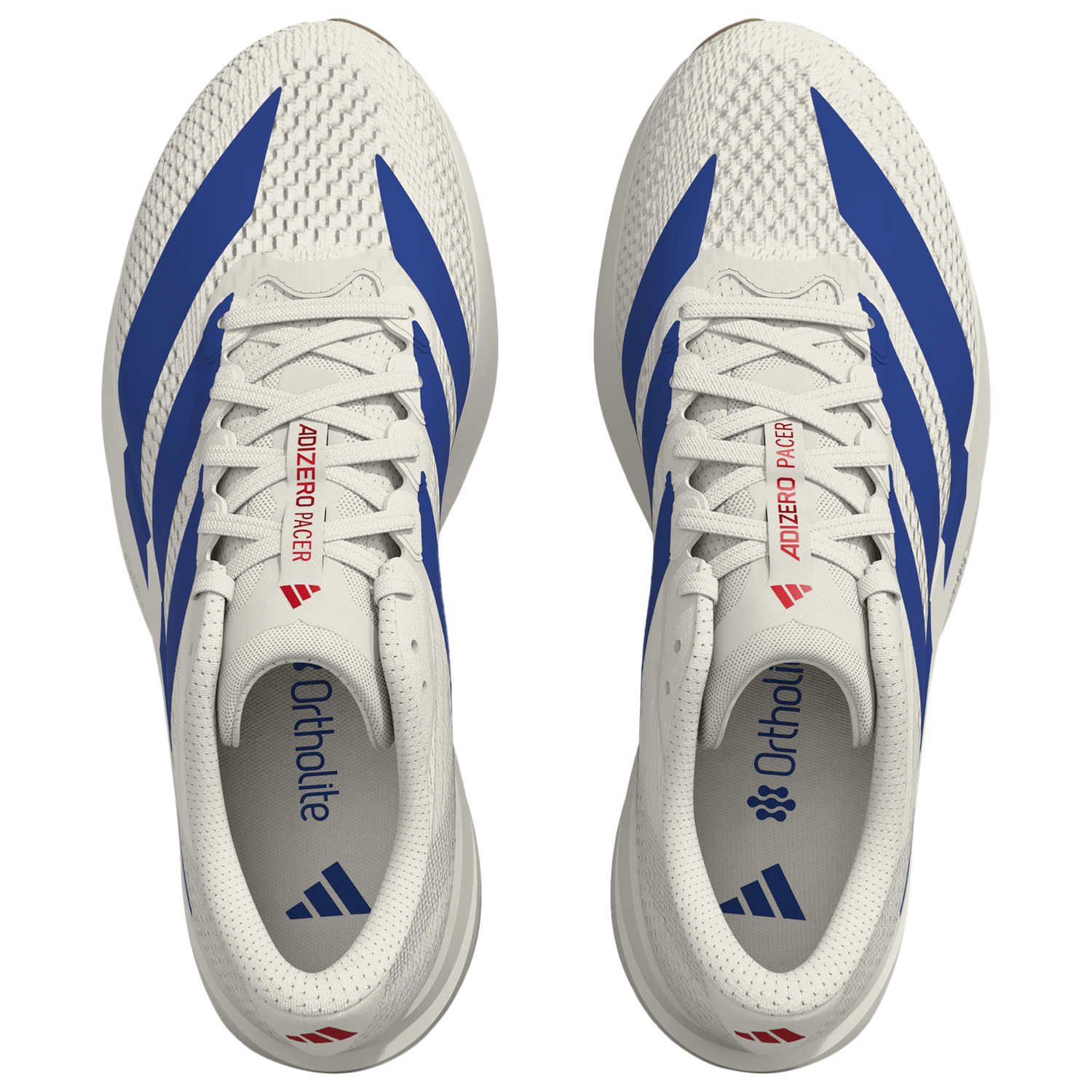 adidas Duramo Speed 2 - Men's - Core White/Team Royal Blue/Pure Ruby
