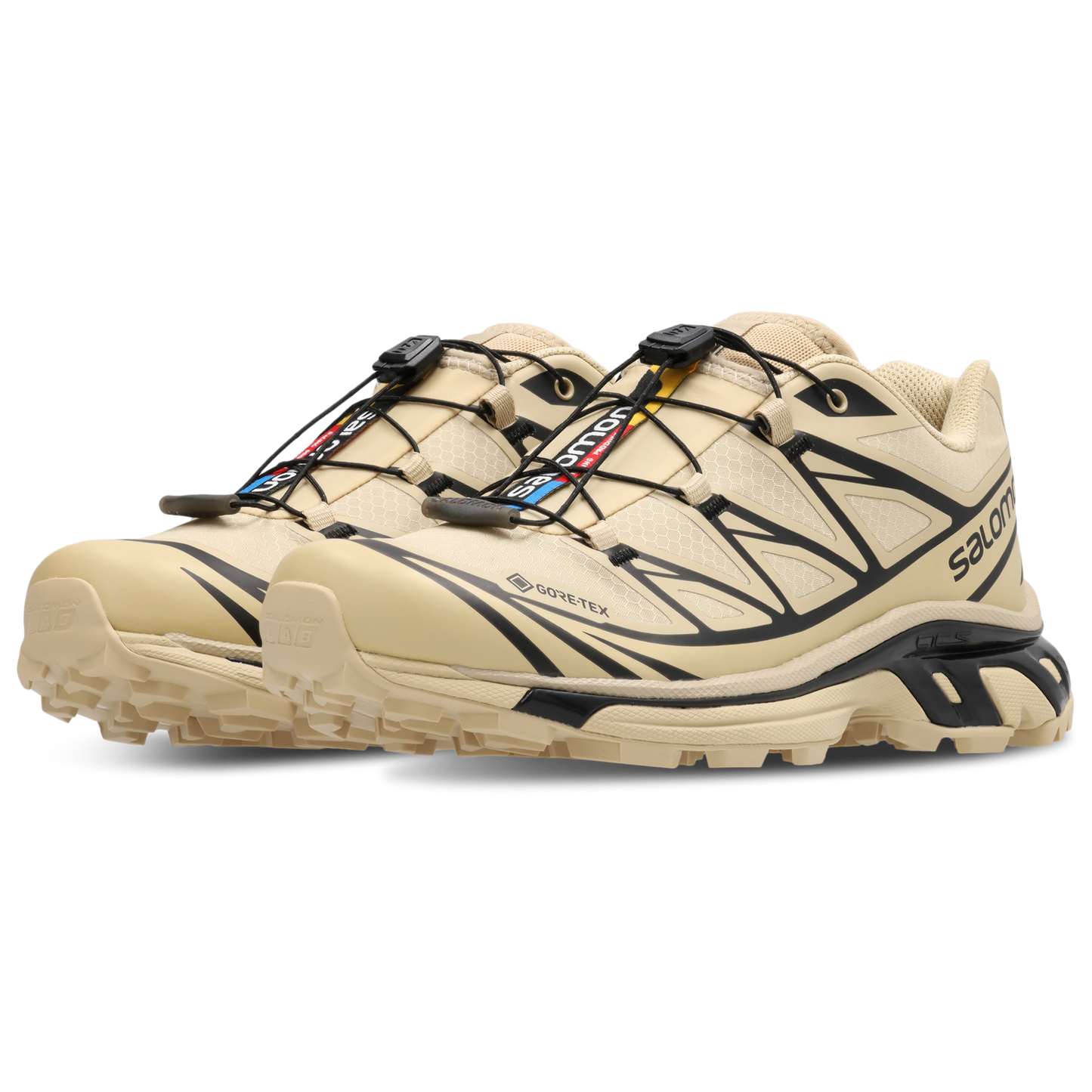 Salomon XT-6 GTX - Men's - Black/Safari/Safari