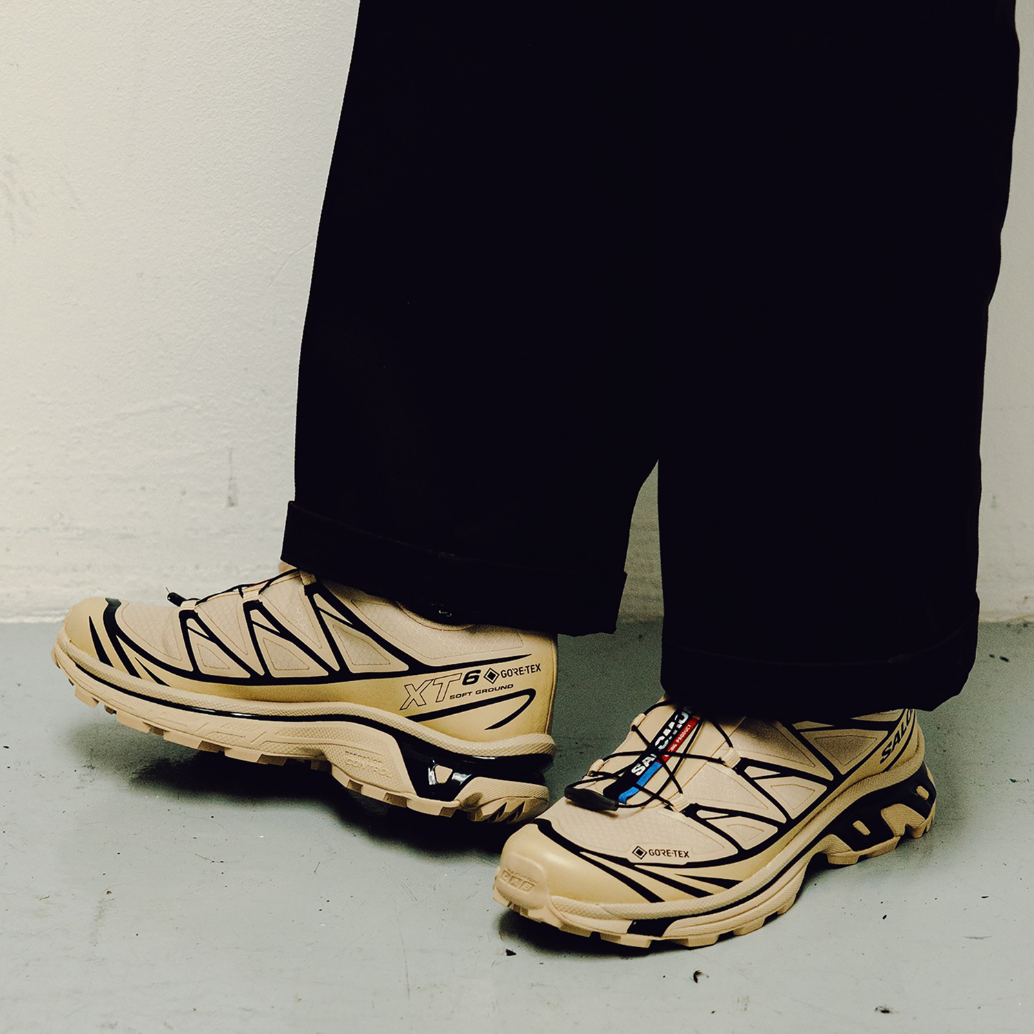 Salomon XT-6 GTX - Women's - Safari/Safari/Black