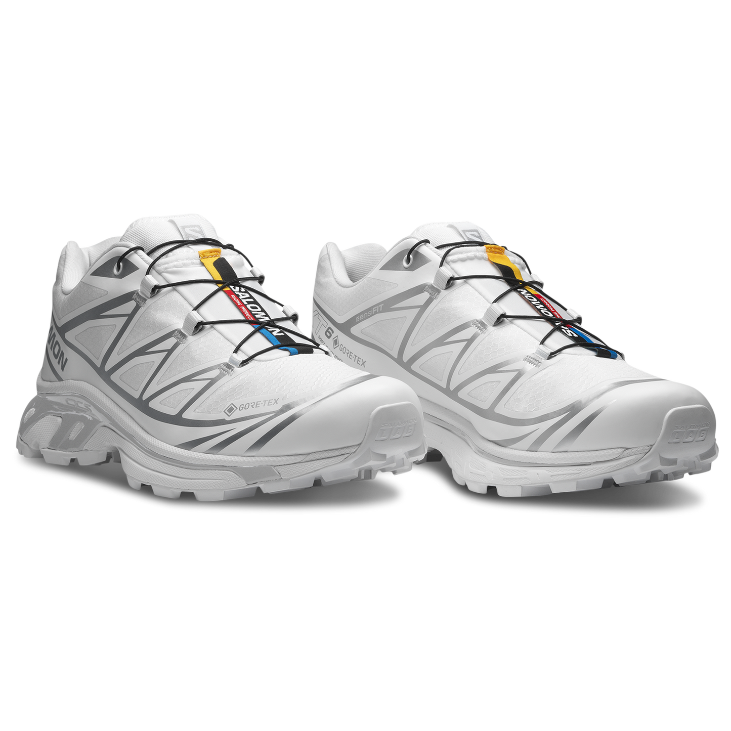 Salomon XT-6 GTX - Men's - White/White/Silver