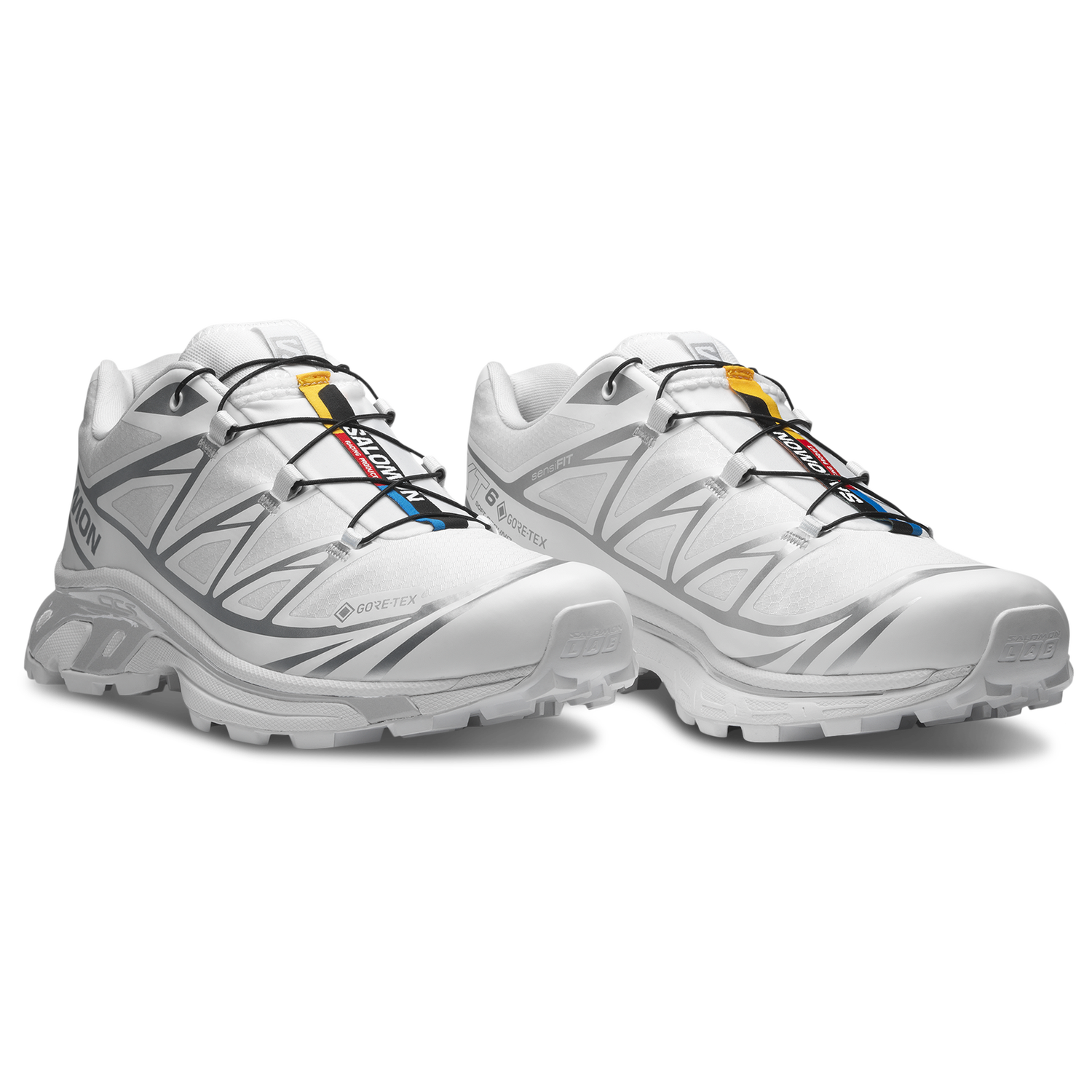 Salomon XT-6 GTX - Men's - White/White/Silver