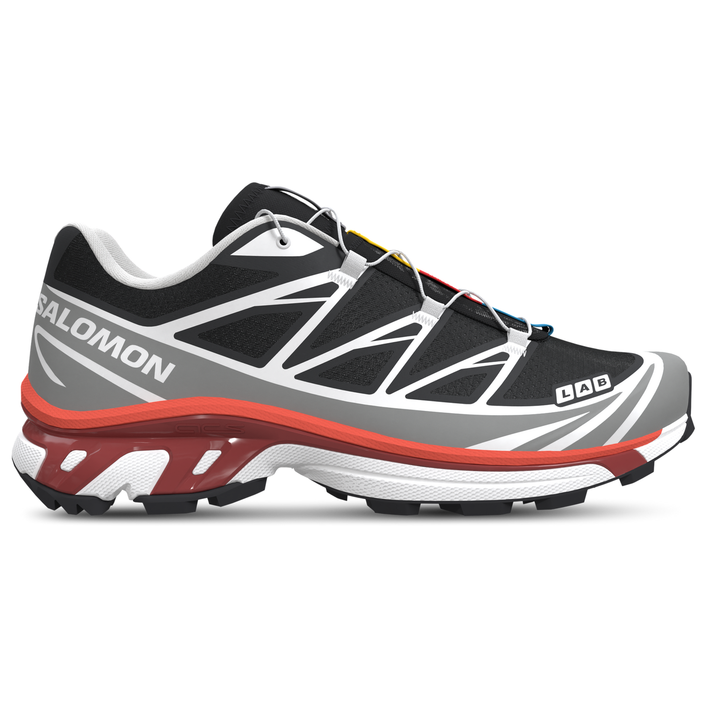 Salomon XT-6 - Men's - Black/Alloy/Lava Falls