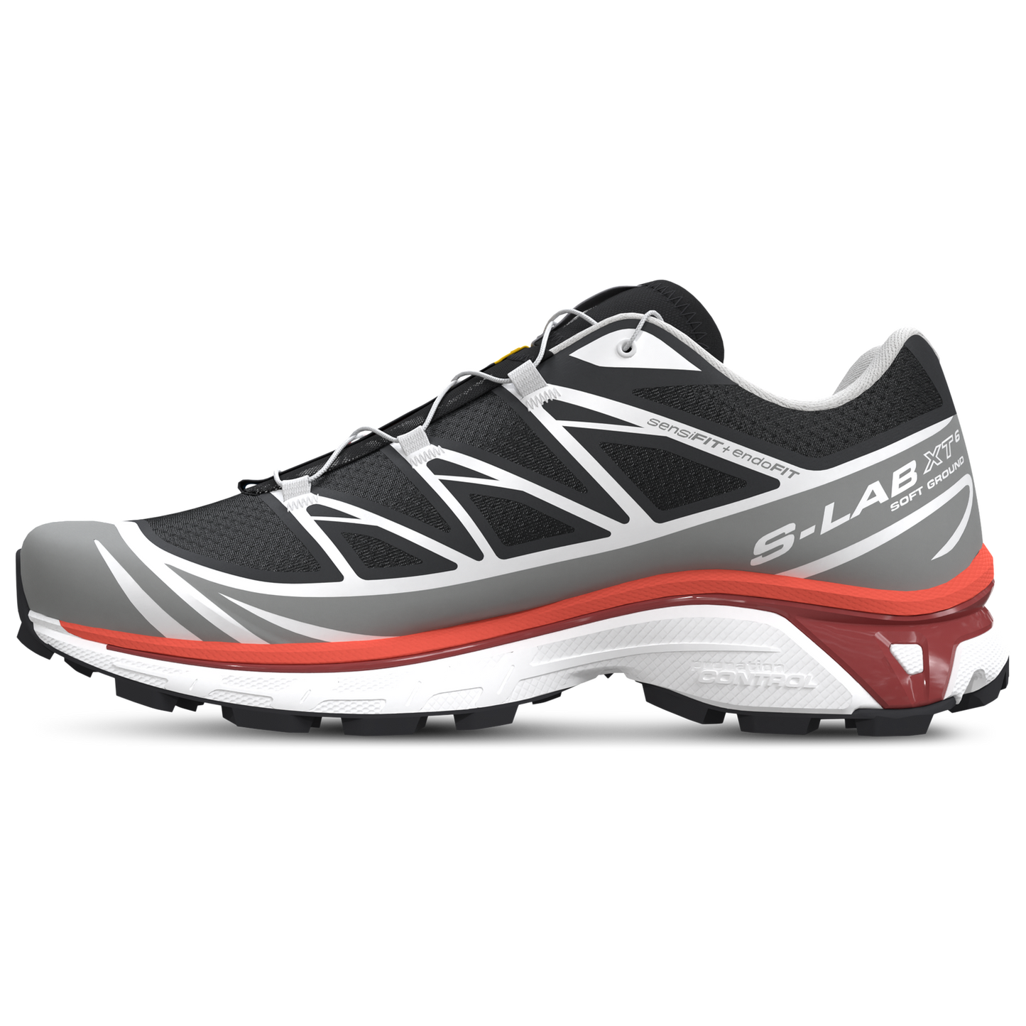 Salomon XT-6 - Men's - Black/Alloy/Lava Falls