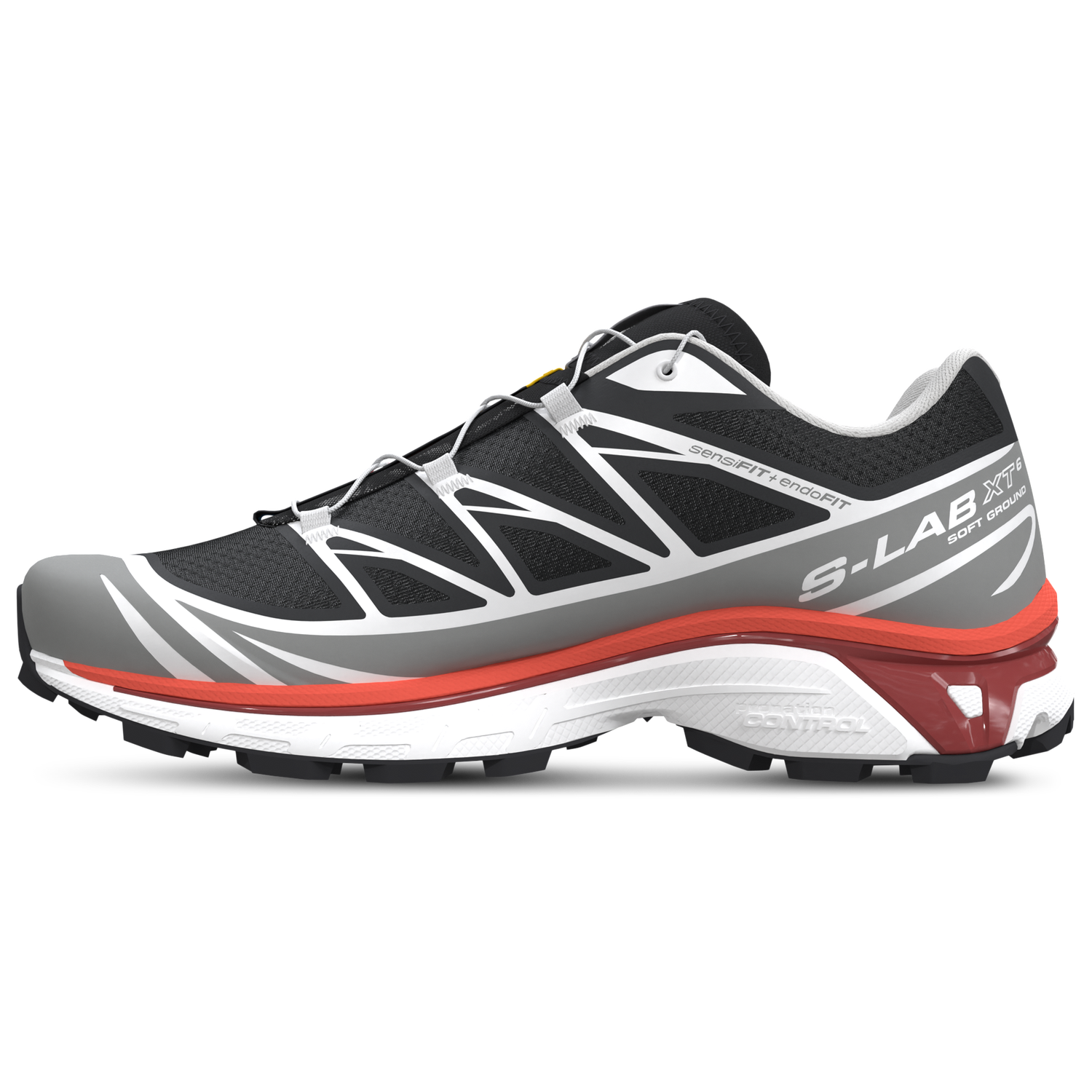 Salomon XT-6 - Men's - Black/Alloy/Lava Falls