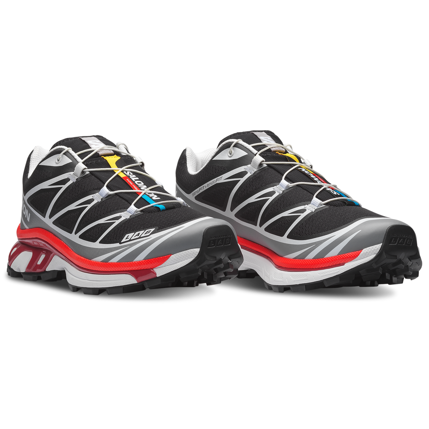 Salomon XT-6 - Men's - Black/Alloy/Lava Falls