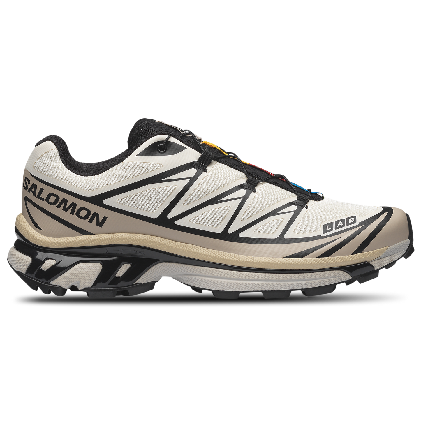 Salomon XT-6 - Men's - Silver Cloud/Black/Vanilla Ice