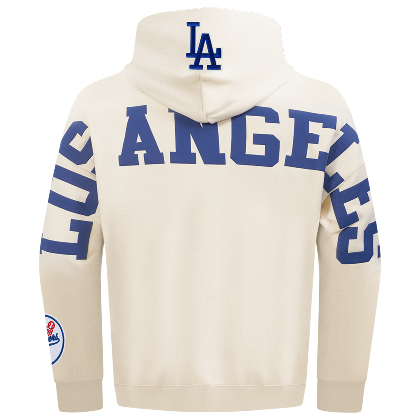 Pro Standard Dodgers Pullover Hoodie - Men's - Eggshell