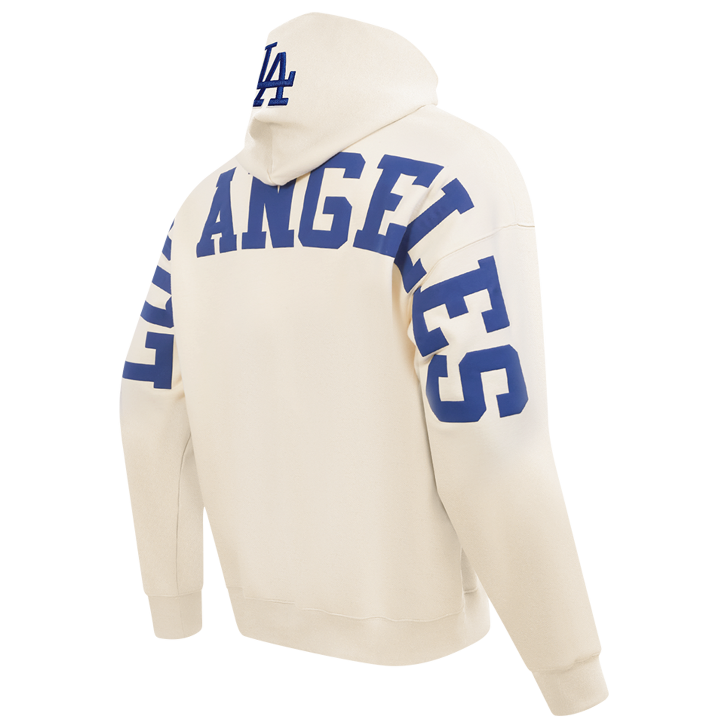 Pro Standard Dodgers Pullover Hoodie - Men's - Eggshell