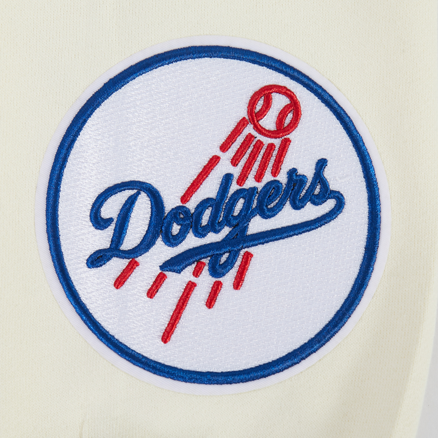 Pro Standard Dodgers Pullover Hoodie - Men's - Eggshell