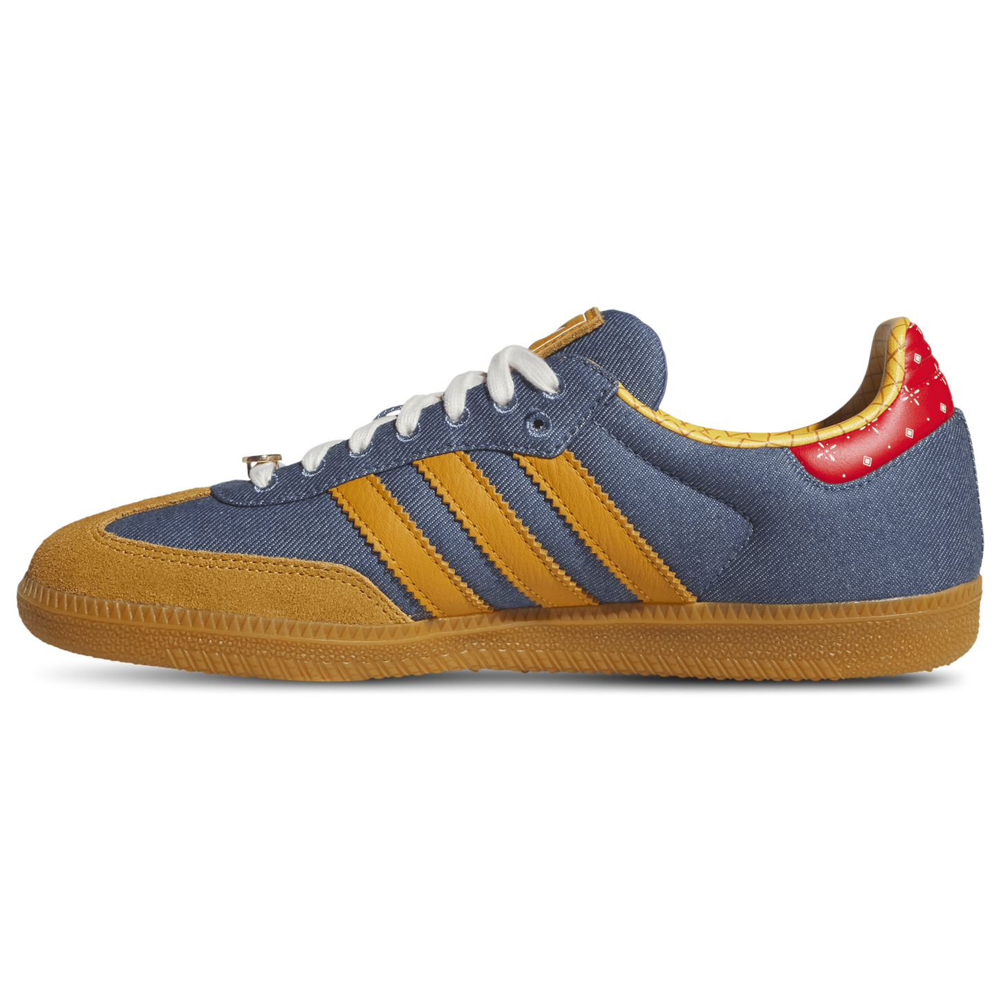 adidas Originals Samba - Men's - Blue/Yellow/Brown