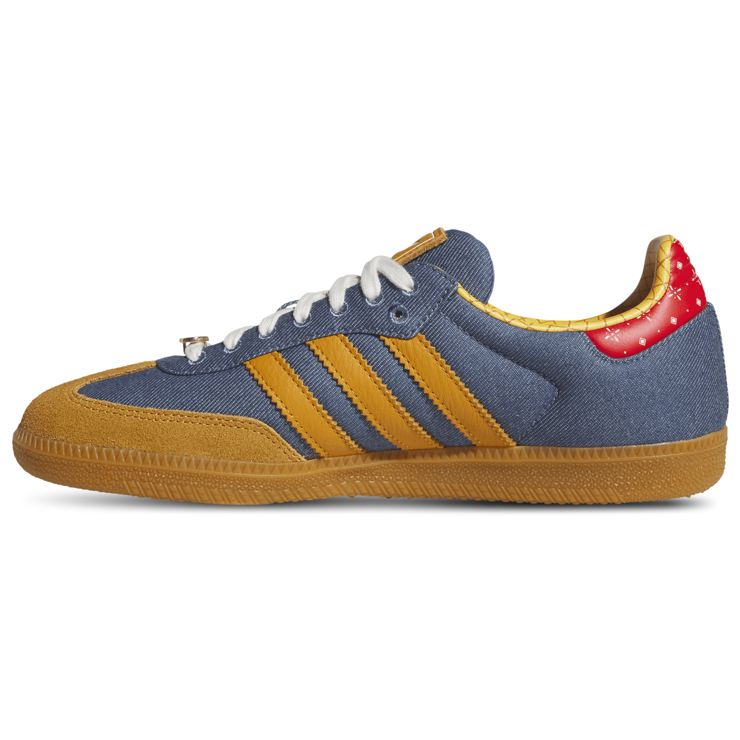 adidas Originals Samba - Men's - Blue/Yellow/Brown