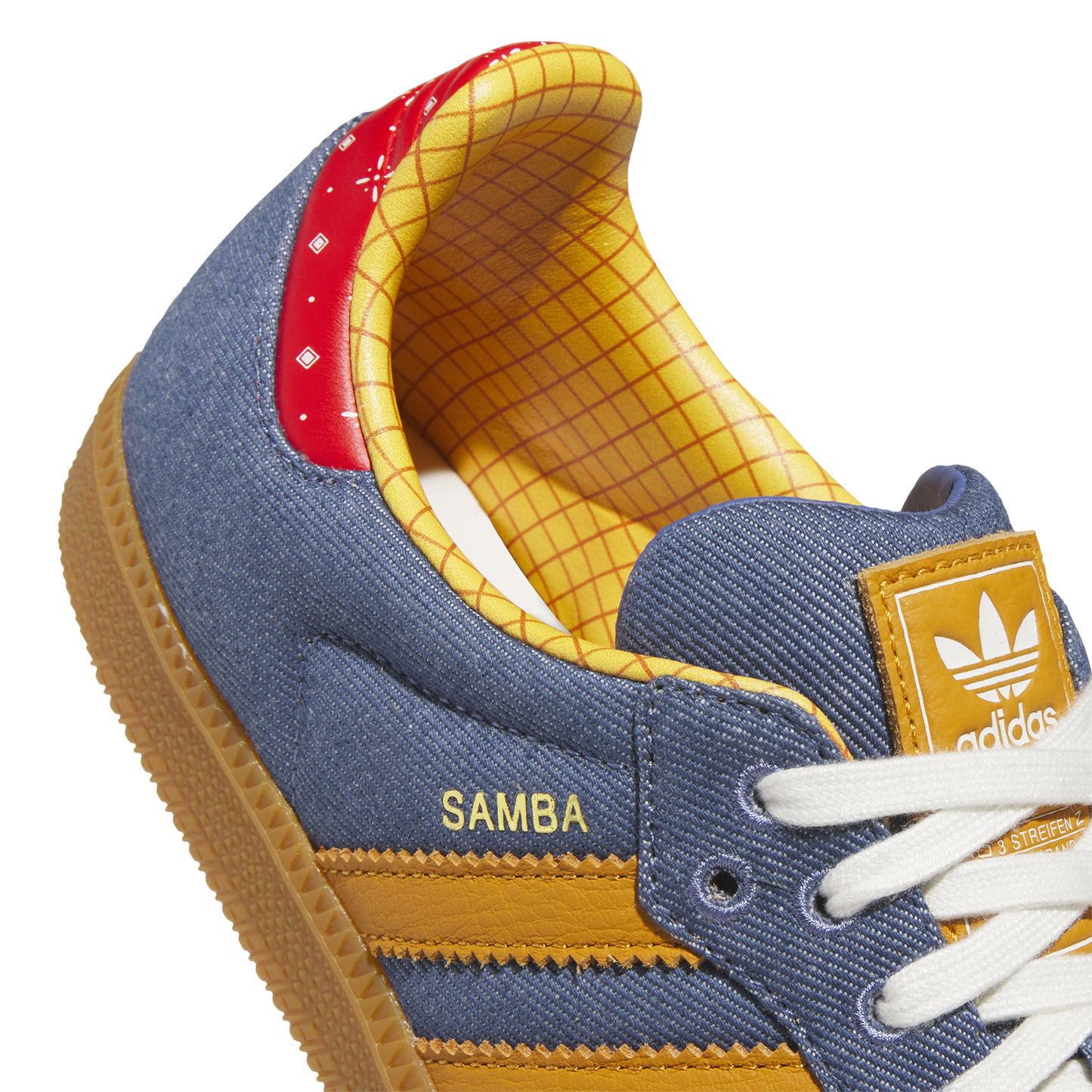 adidas Originals Samba - Men's - Blue/Yellow/Brown