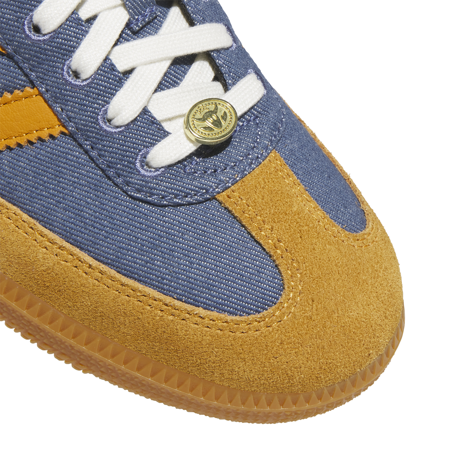 adidas Originals Samba - Men's - Blue/Yellow/Brown