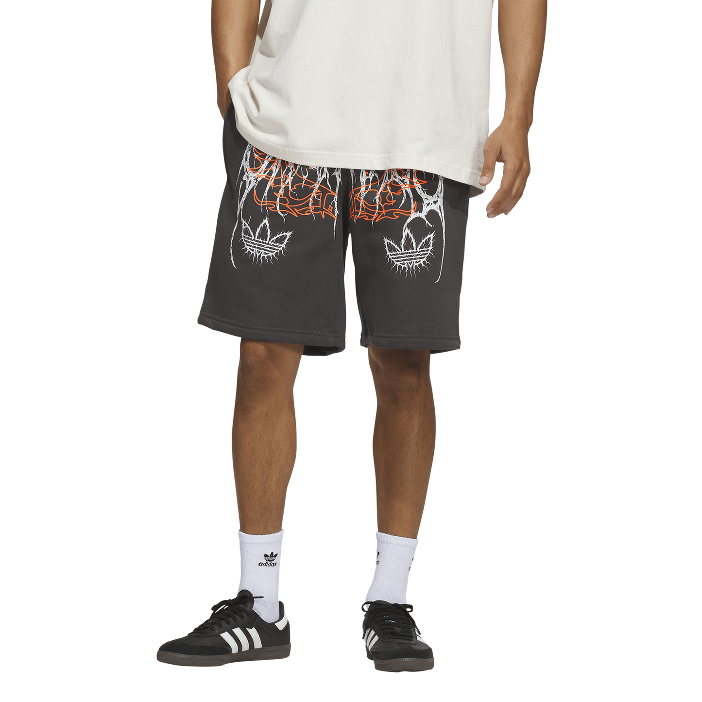 adidas Metal Shorts - Men's - Orange/Black
