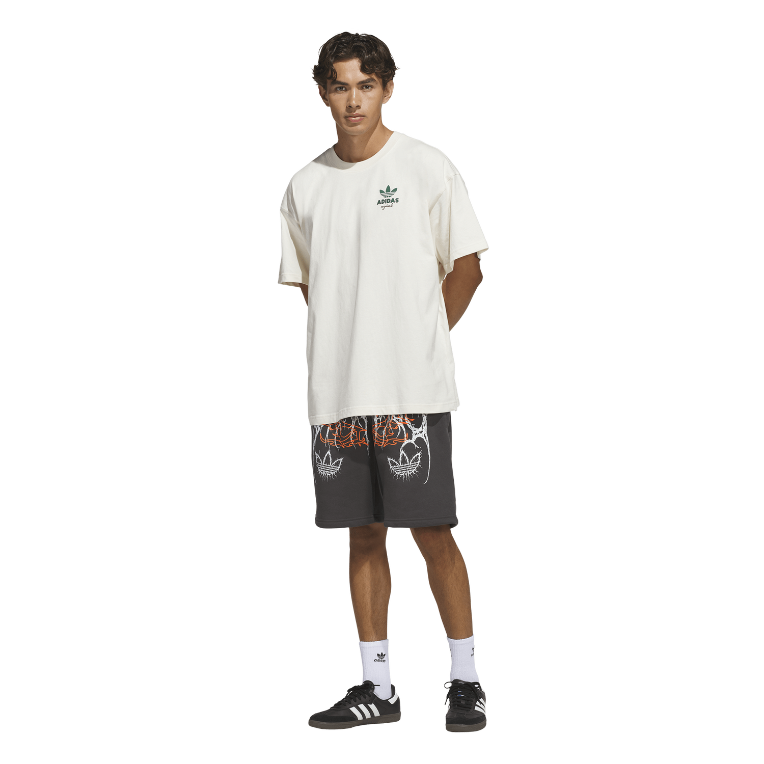 adidas Metal Shorts - Men's - Orange/Black