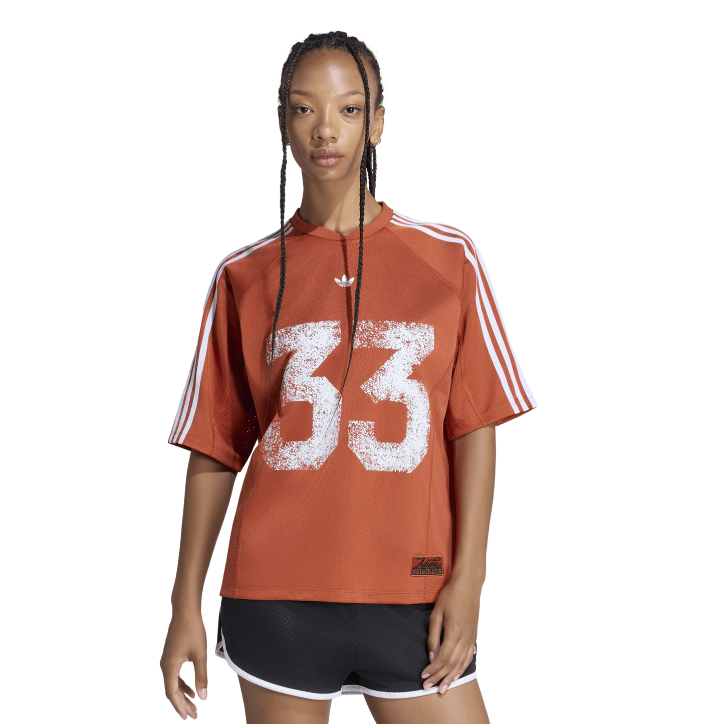 adidas Originals Jersey Top - Women's - Vermillion