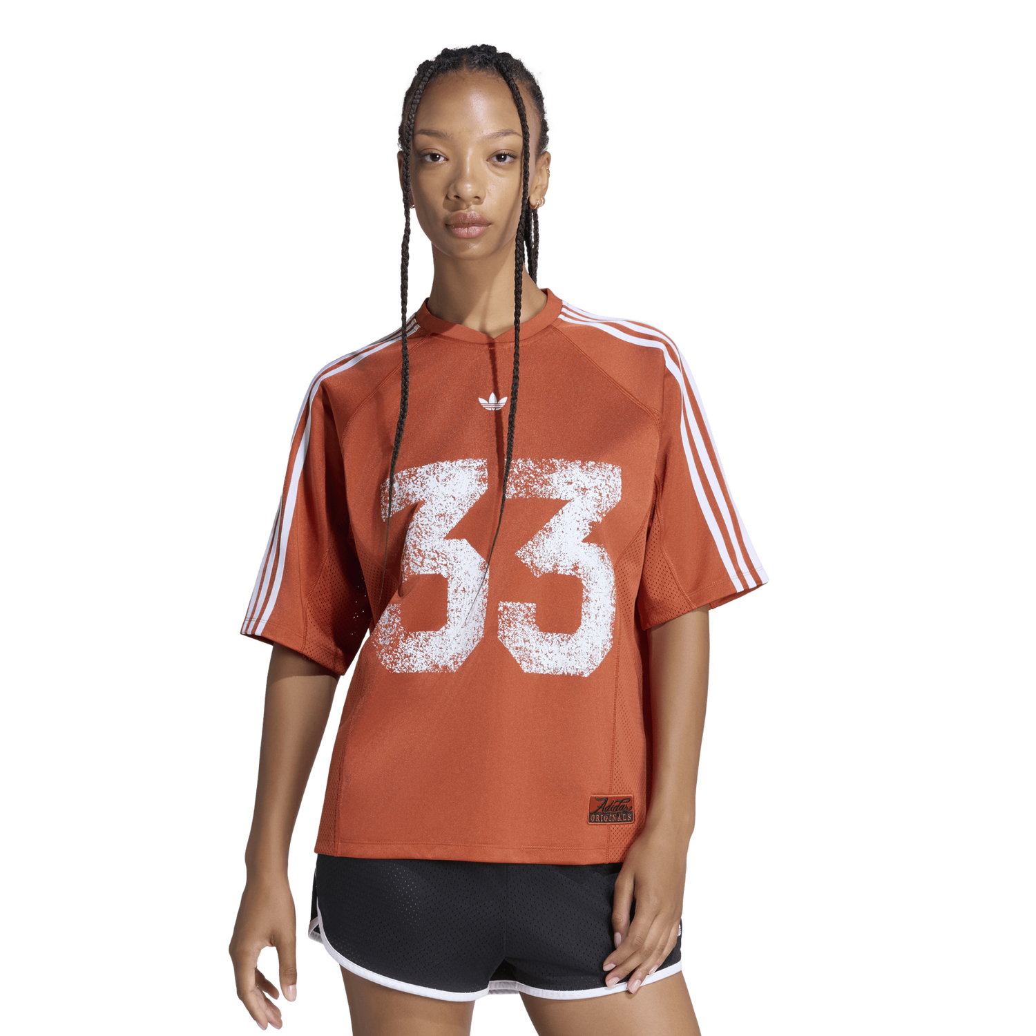 adidas Originals Jersey Top - Women's - Vermillion