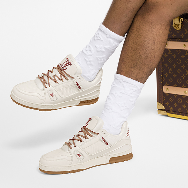 Louis Vuitton LV Trainer Sneaker Damier White