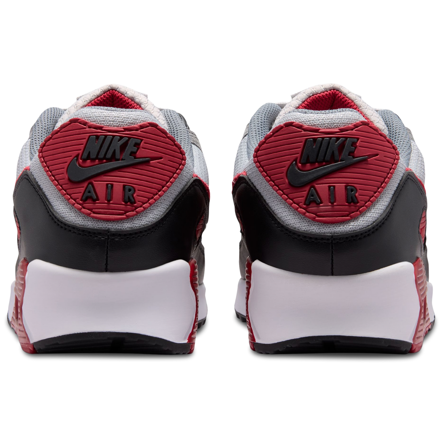 Nike Air Max 90 - Men's - White/Grey/Red