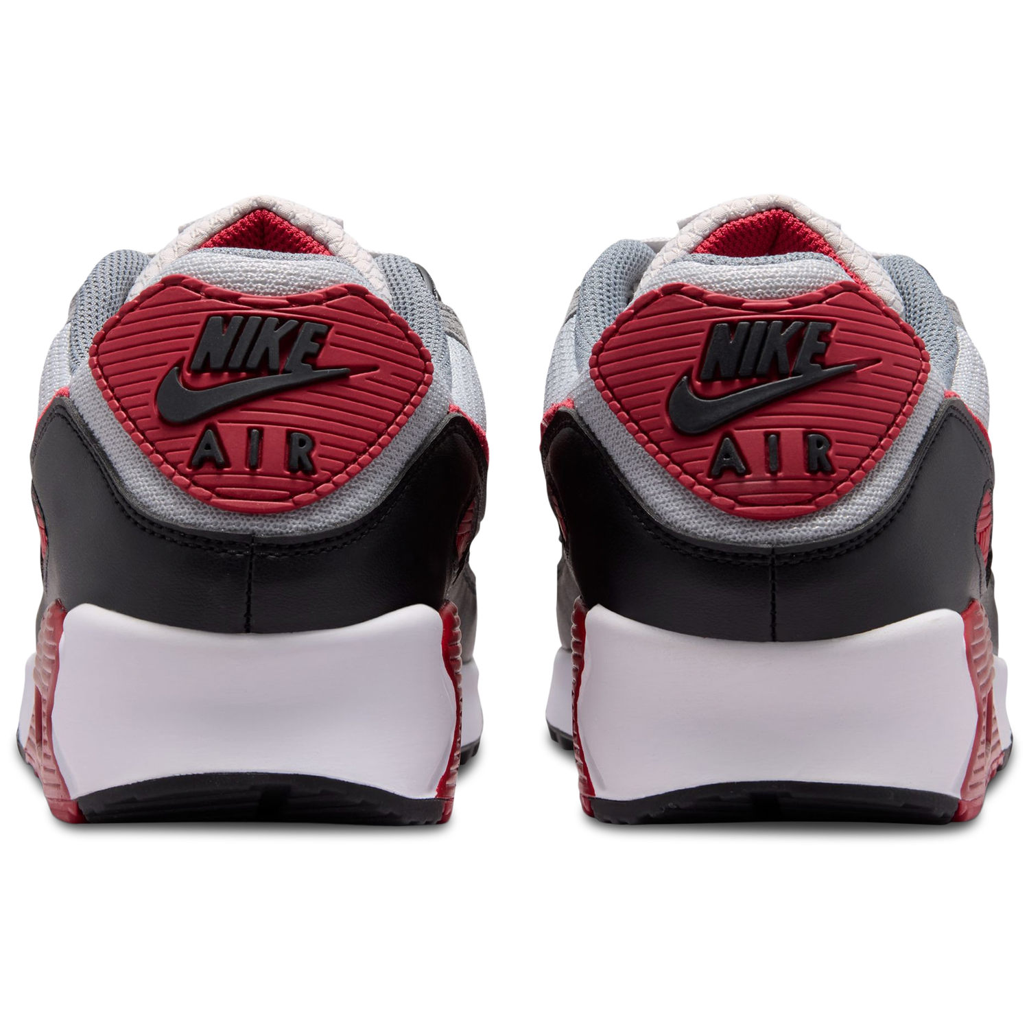 Nike Air Max 90 - Men's - White/Grey/Red