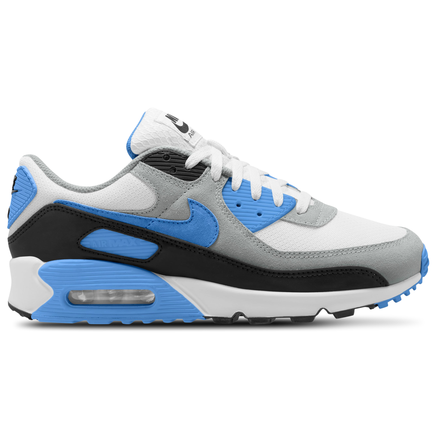 Nike Air Max 90 - Men's - Blue Crystal/Light Smoke Grey/White