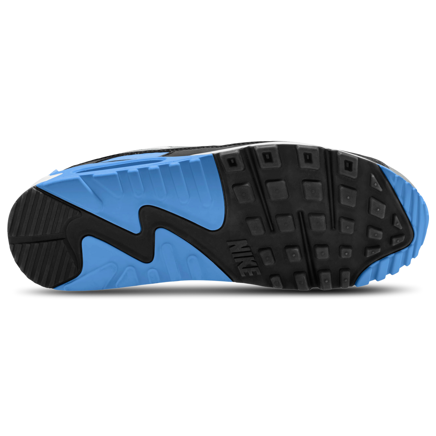 Nike Air Max 90 - Men's - Blue Crystal/Light Smoke Grey/White