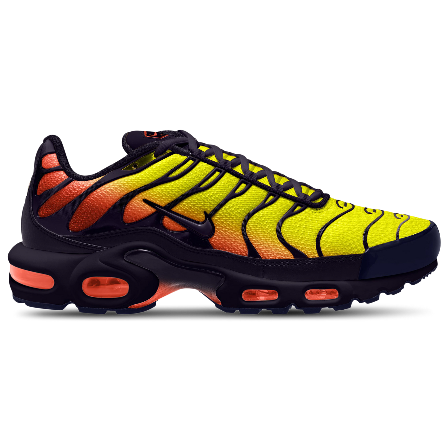 Nike Air Max Plus - Men's - Blackened Blue/Lemon Venom