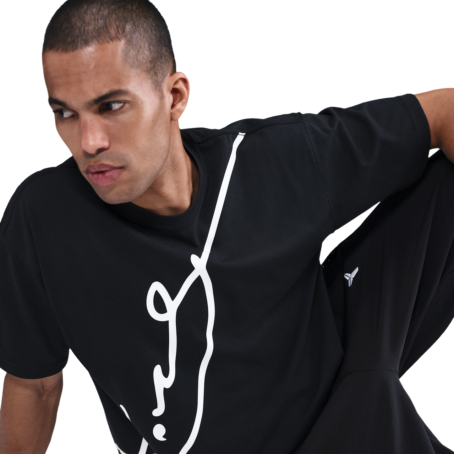 Nike Kobe Dri-FIT Signature M90 T-Shirt - Men's - Grey/Black