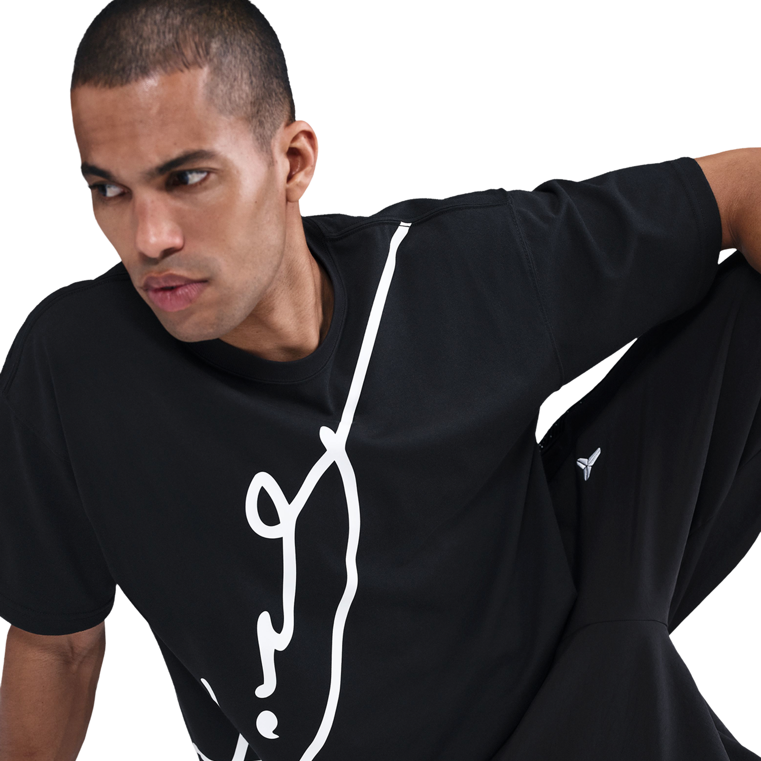 Nike Kobe Dri-FIT Signature M90 T-Shirt - Men's - Grey/Black
