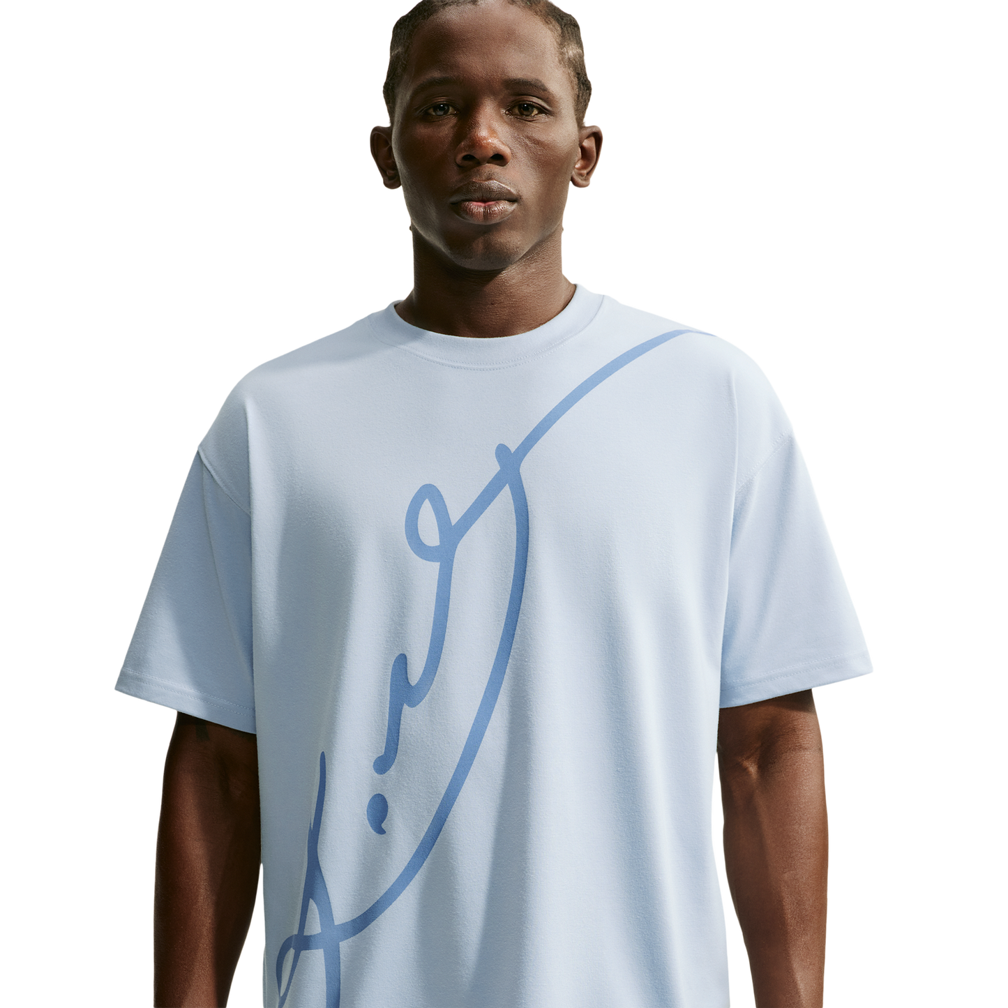 Nike Kobe Dri-FIT Signature M90 T-Shirt - Men's - Work Blue/Light Armory Blue