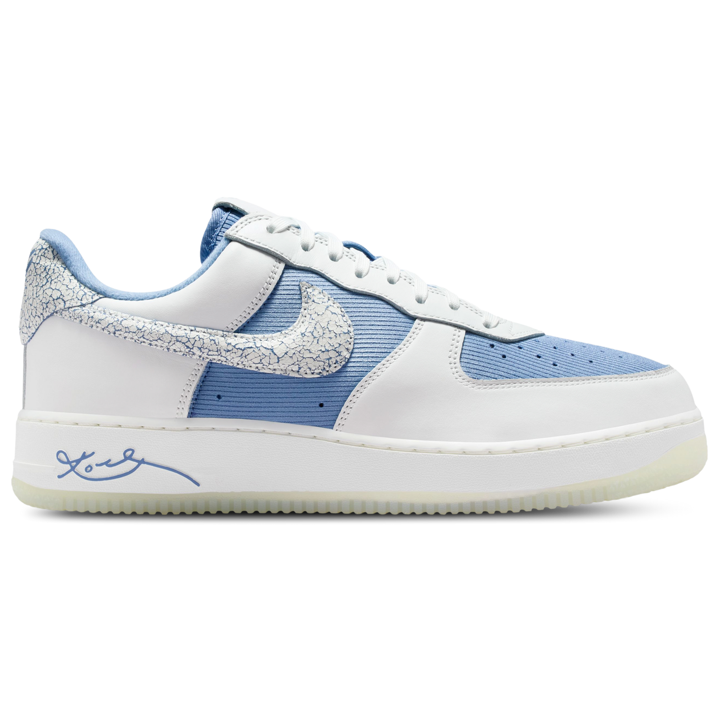 Nike Kobe Air Force 1 Inglewood Forum - Men's - Work Blue/Metallic Gold/Summit White