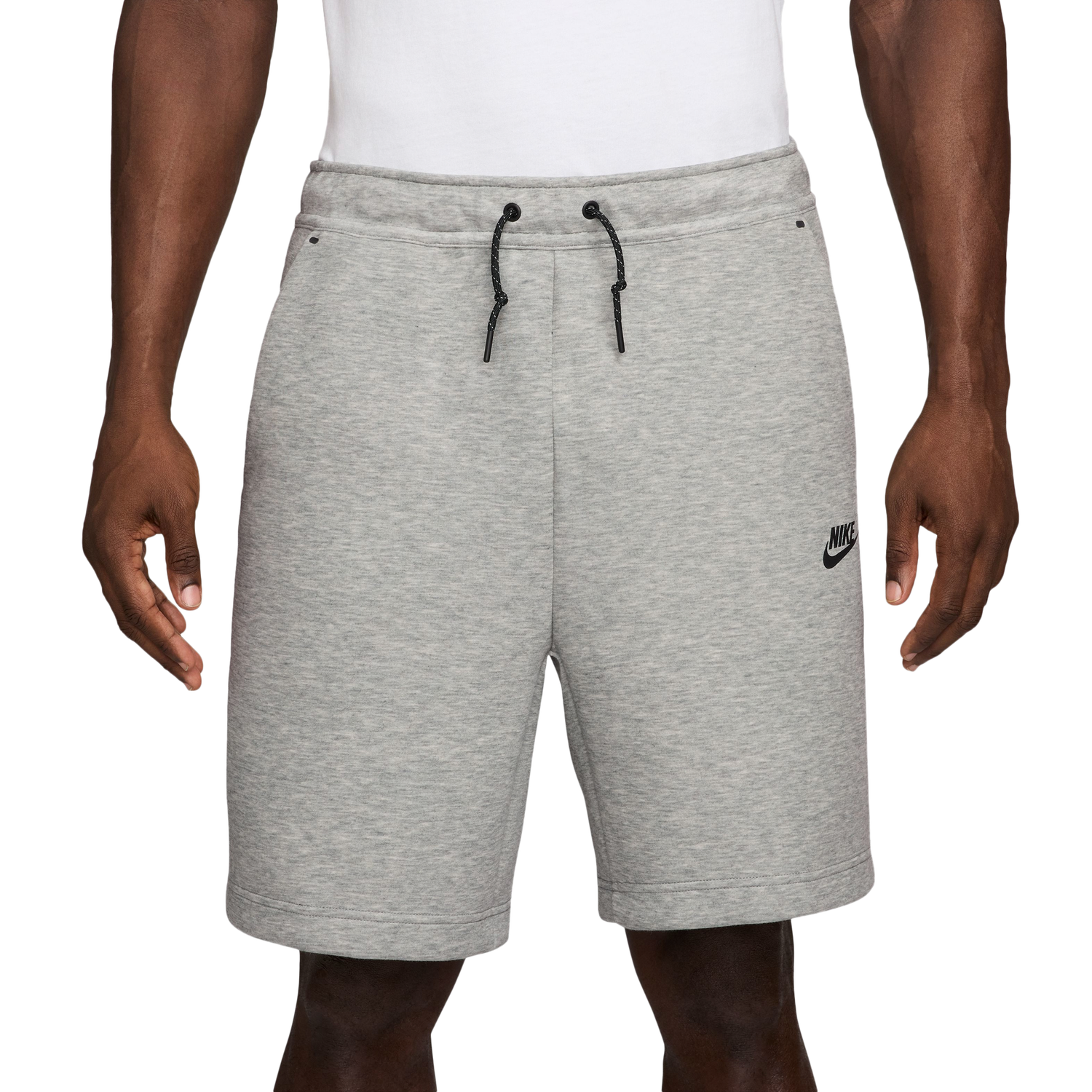 Nike Tech Fleece Shorts - Men's - Gray/Black