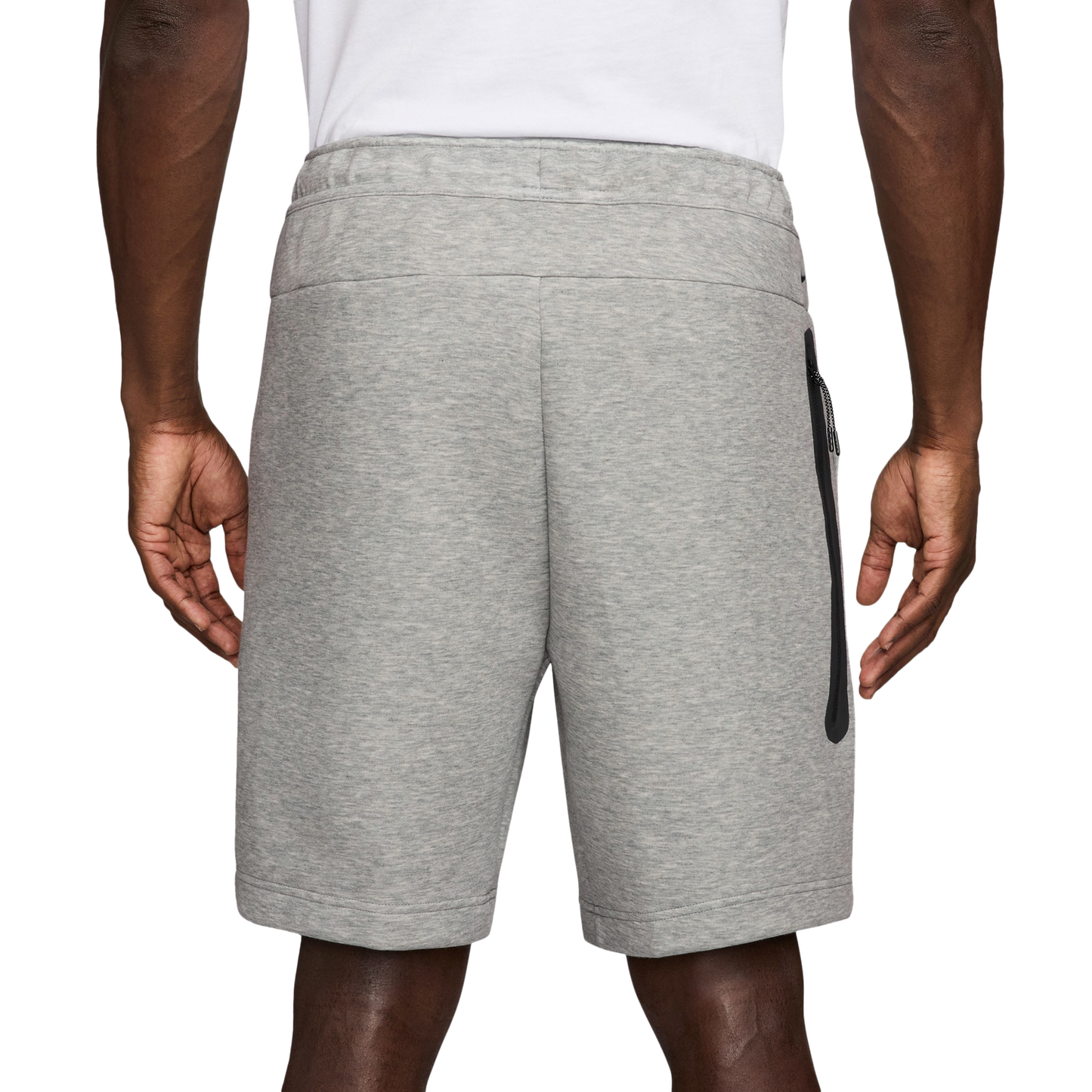 Nike Tech Fleece Shorts - Men's - Gray/Black