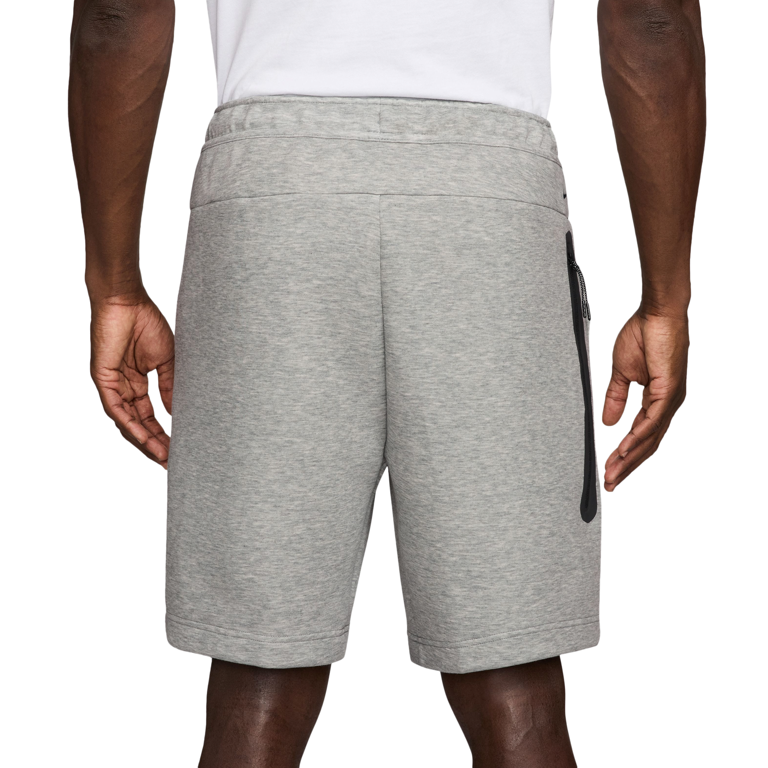 Nike Tech Fleece Shorts - Men's - Gray/Black