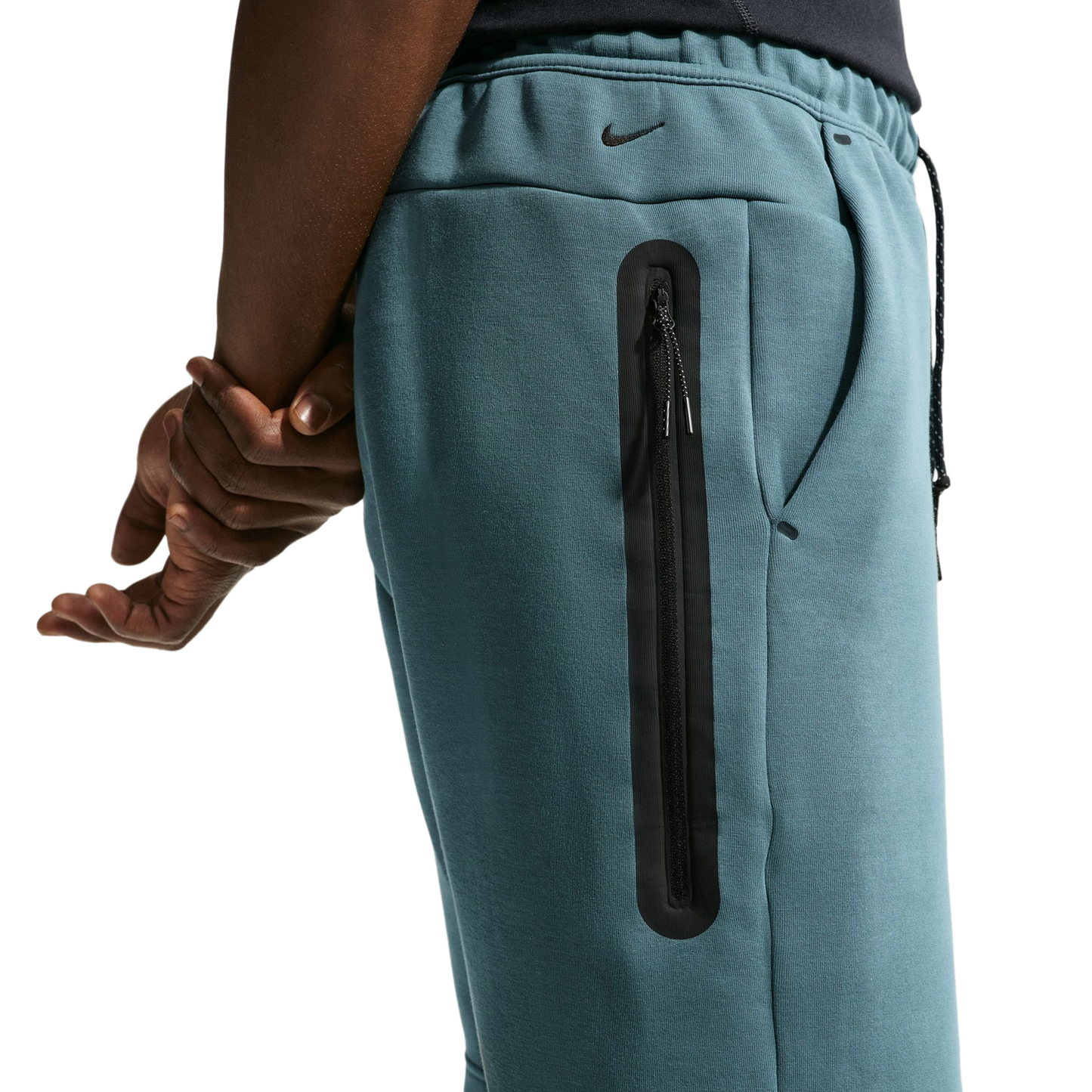 Nike Tech Fleece Shorts - Men's - Black/Mineral Slate