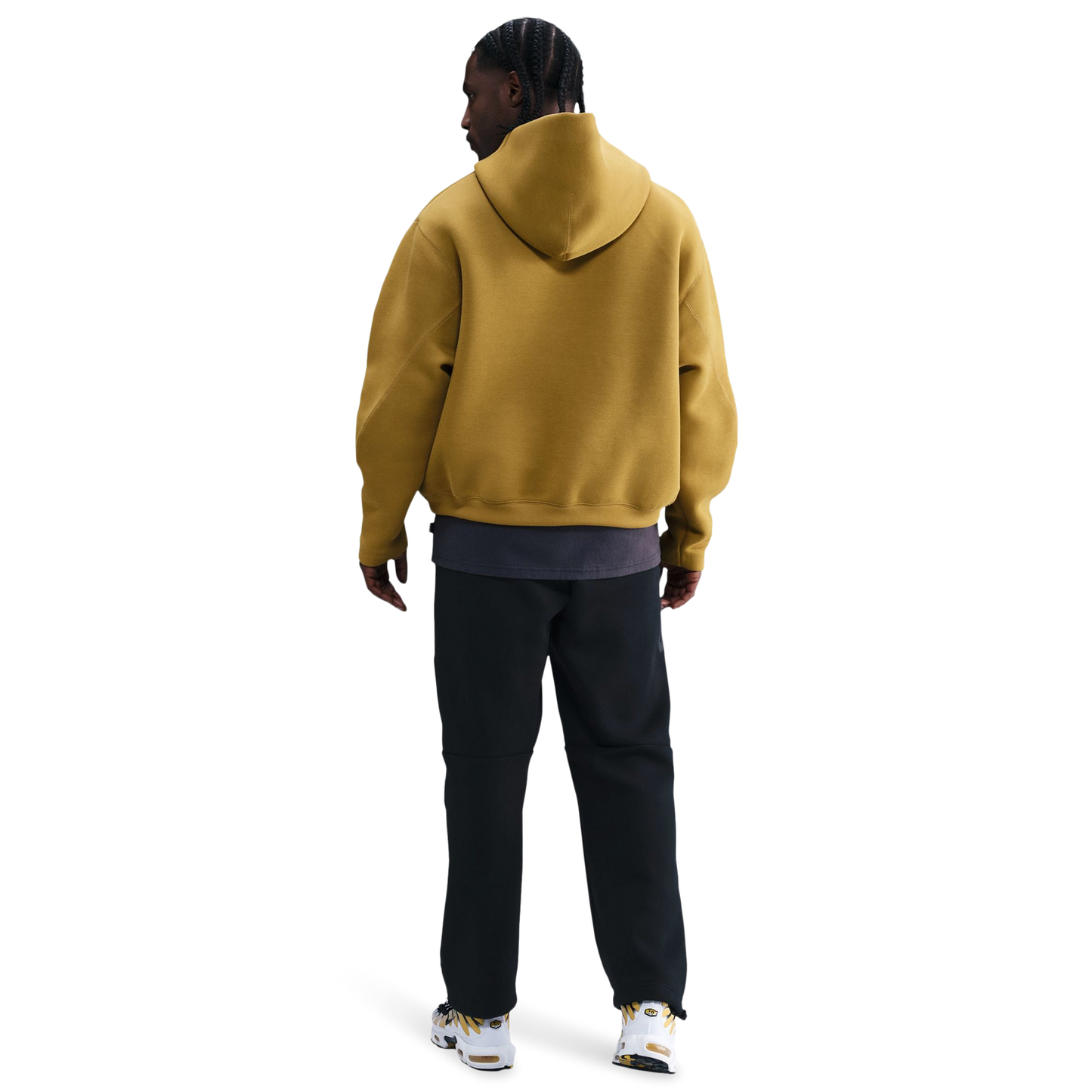 Nike Tech Fleece Open Hem Pants - Men's - Black/Black