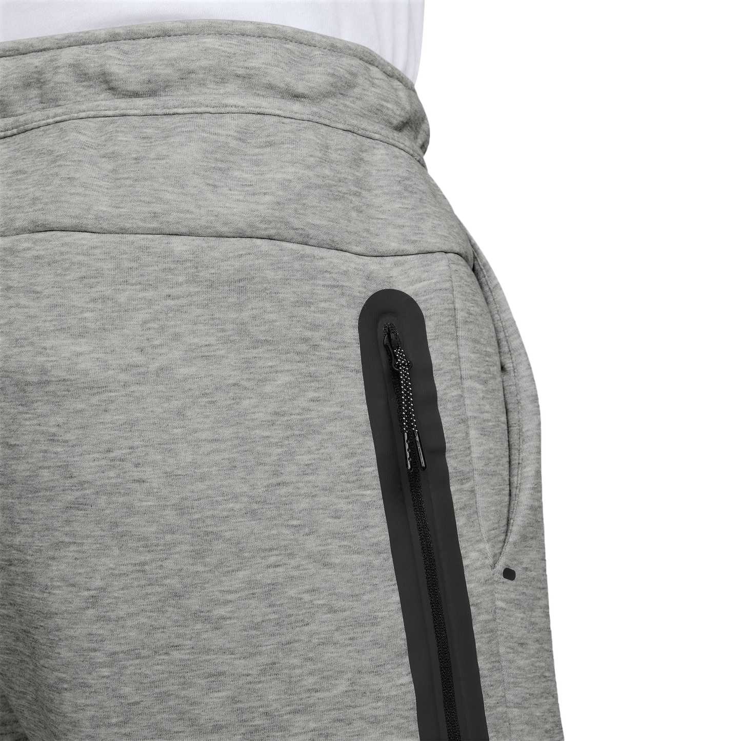 Nike Tech Fleece Open Hem Pants - Men's - Dark Grey Heather/Black