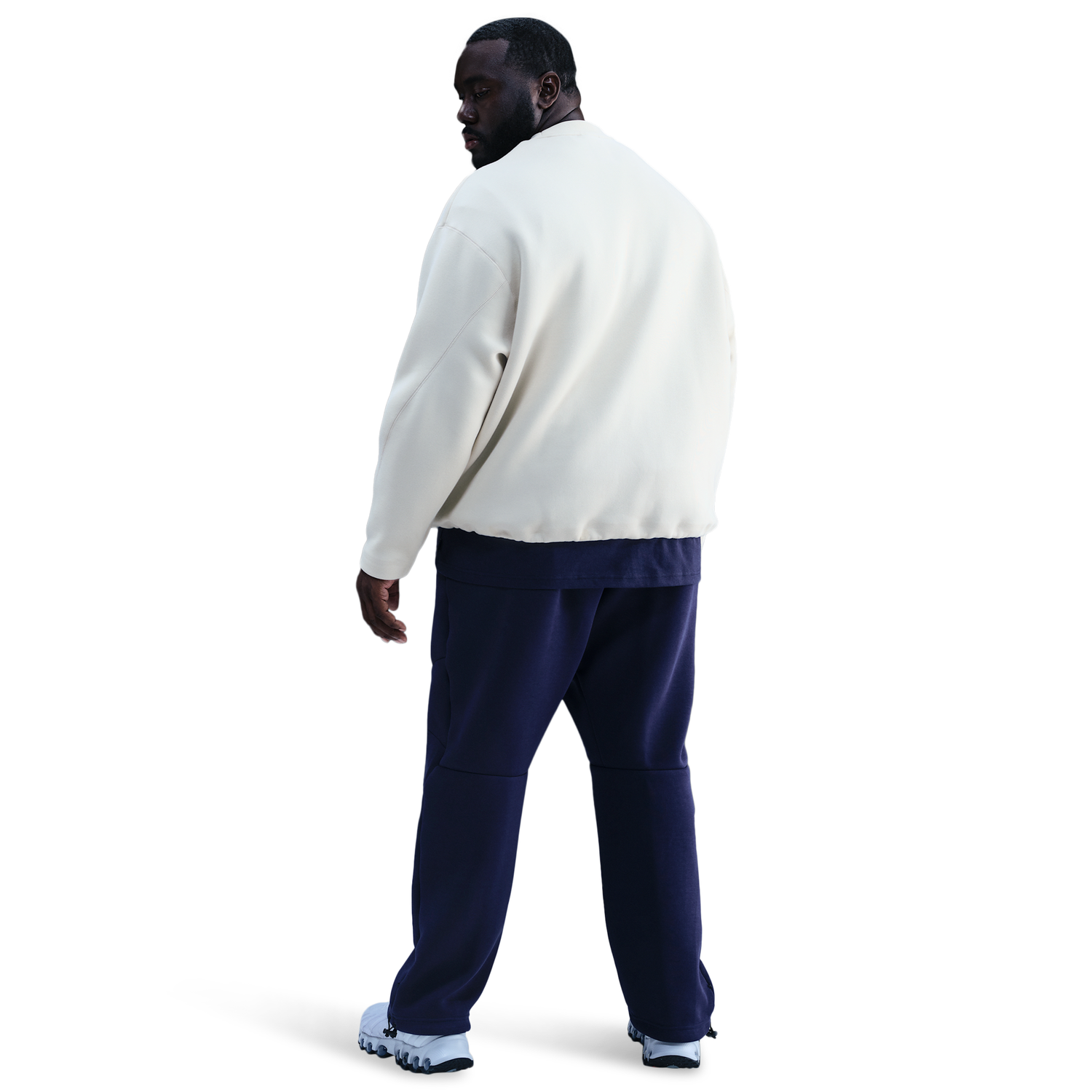 Nike Tech Fleece Open Hem Pants - Men's - Obsidian/Black