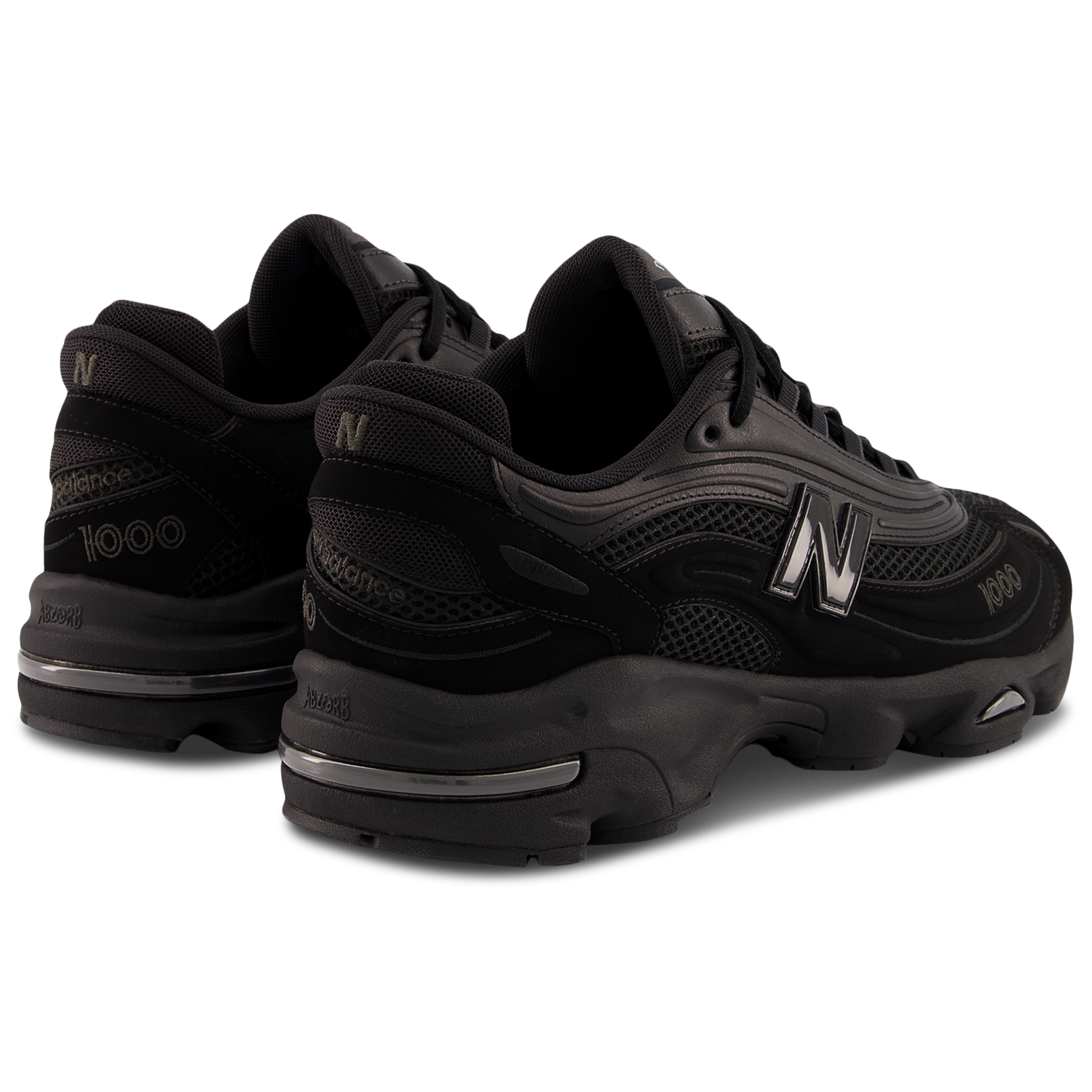 New Balance 1000 - Men's - Black/Black