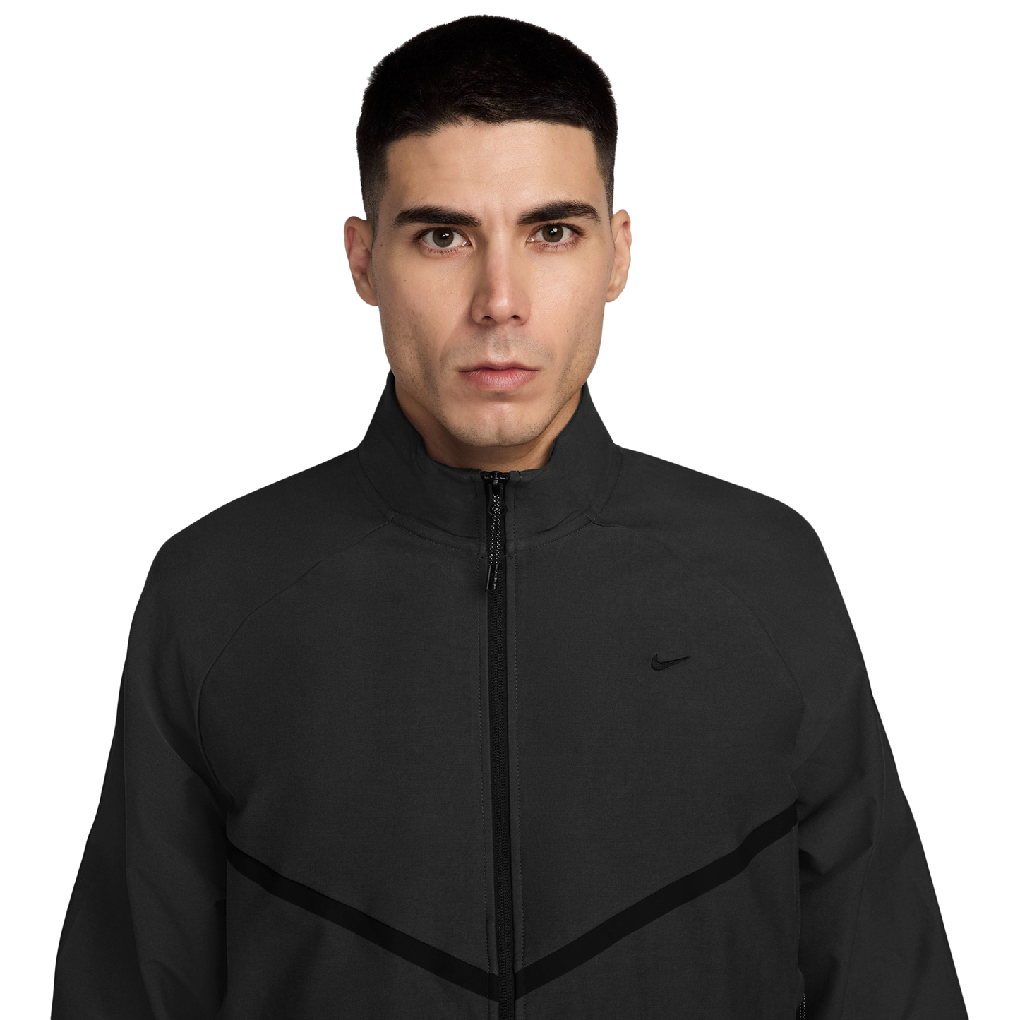 Nike Tech Shori Knit Track Jacket - Men's - Black/Black