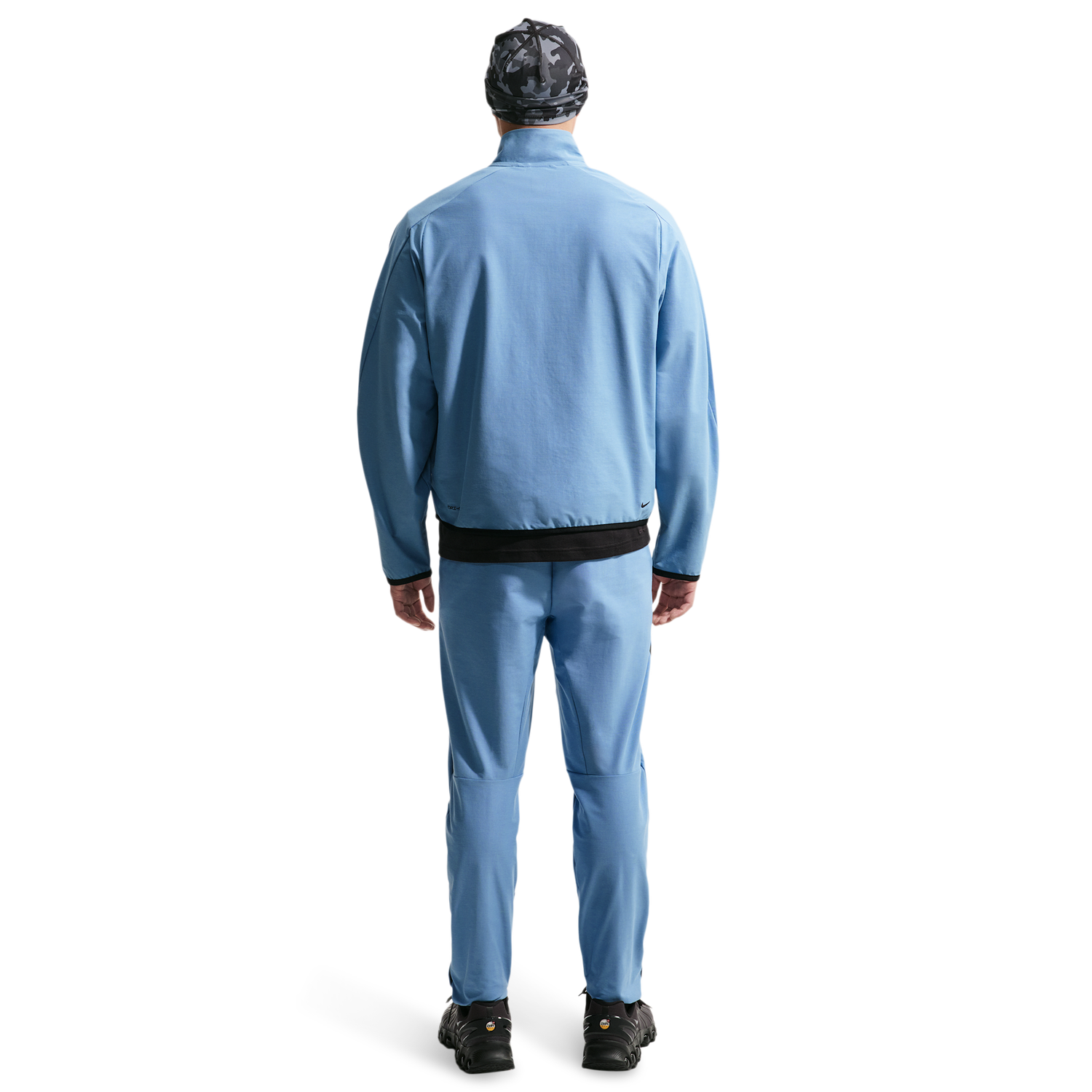 Nike Tech Shori Knit Track Jacket - Men's - Black/Blue