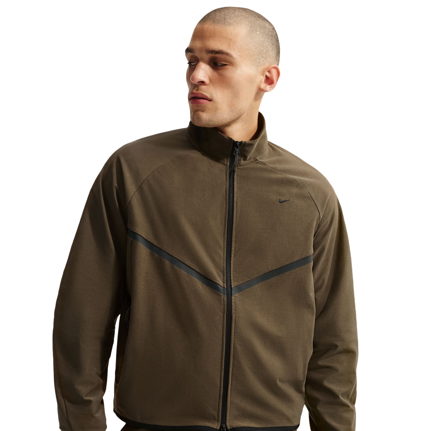 Nike Tech Shori Knit Track Jacket - Men's - Black/Dark Hazel