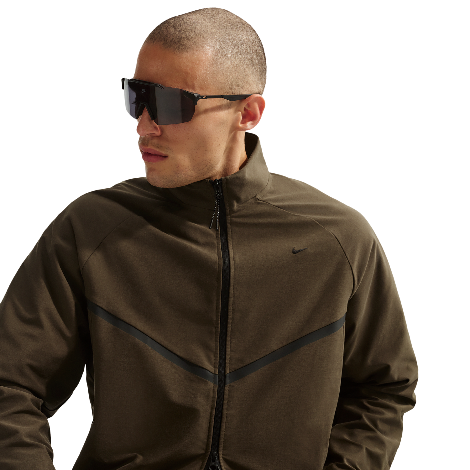 Nike Tech Shori Knit Track Jacket - Men's - Black/Dark Hazel
