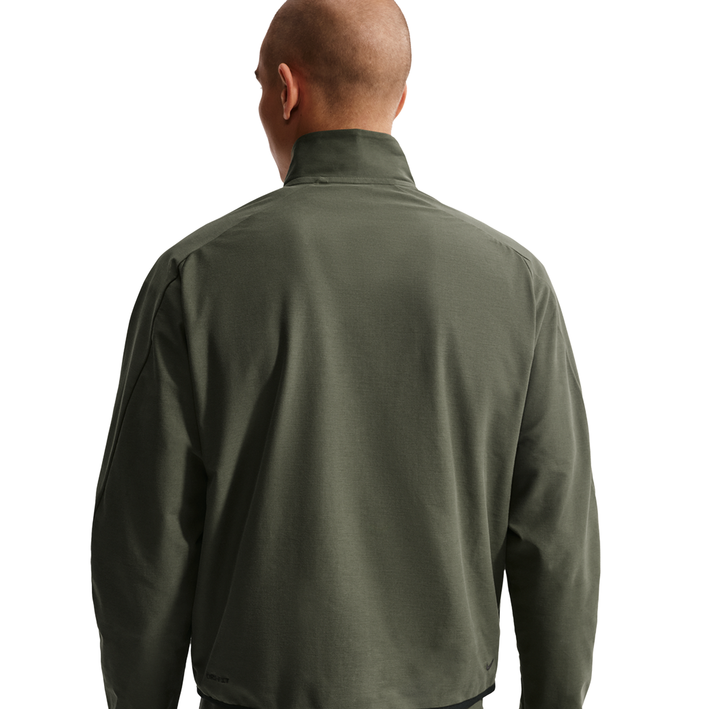 Nike Tech Shori Knit Track Jacket - Men's - Cargo Khaki/Black