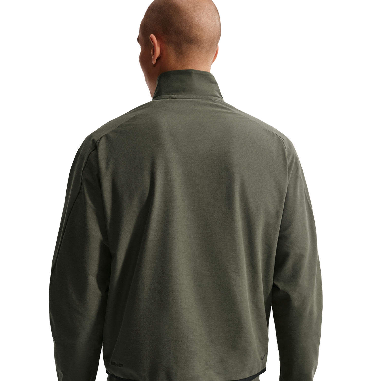 Nike Tech Shori Knit Track Jacket - Men's - Cargo Khaki/Black
