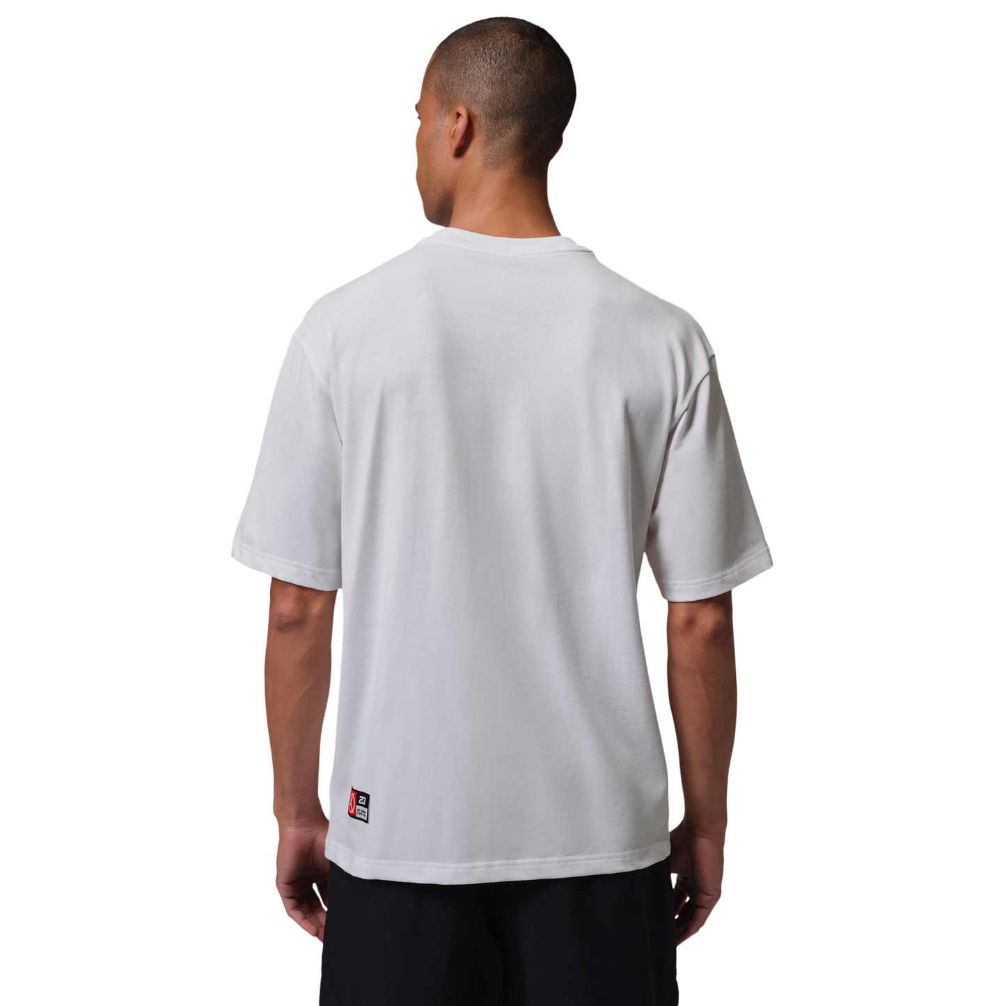 Jordan Flight Club Short Sleeve Crew - Men's - White/University Red